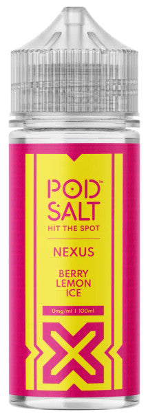 Berry Lemon Ice Shortfill by Pod Salt Nexus 100ml