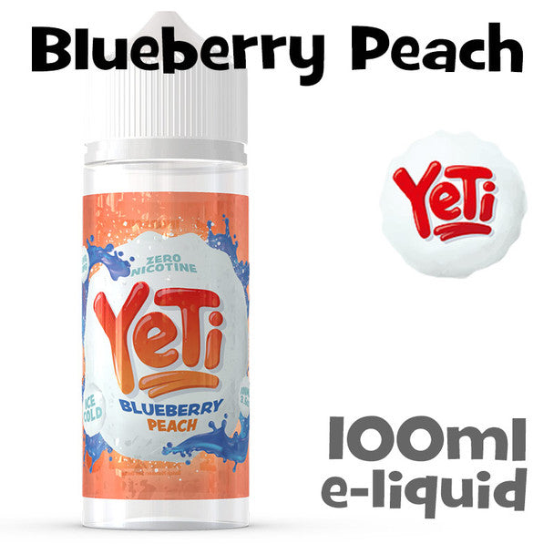 Blueberry Peach - Yeti eliquid - 100ml