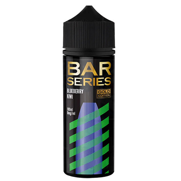 Blueberry Kiwi Shortfill E-Liquid by Bar Series Gold Edition 100ml