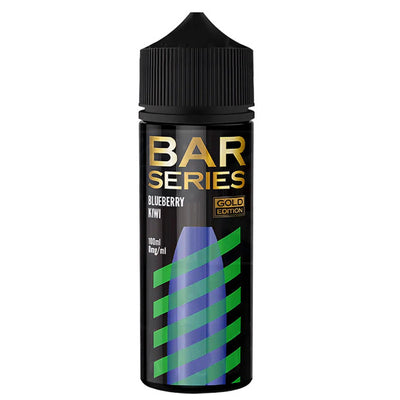 Blueberry Kiwi Shortfill E-Liquid by Bar Series Gold Edition 100ml