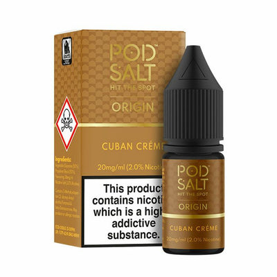 Cuban Creme Nic Salt by Pod Salt Origin