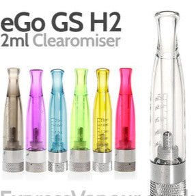 eGo GS-H2 Clearomiser - various colours
