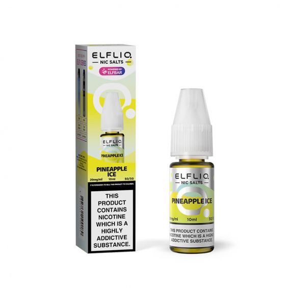 Elf Bar ElfLiq Pineapple Ice Nic Salt E-Liquid