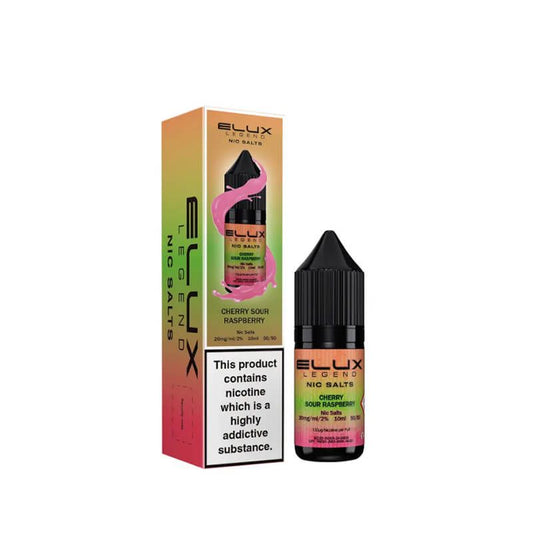Elux Legend Cherry Sour Raspberry Nic salt E-Liquid 10ml