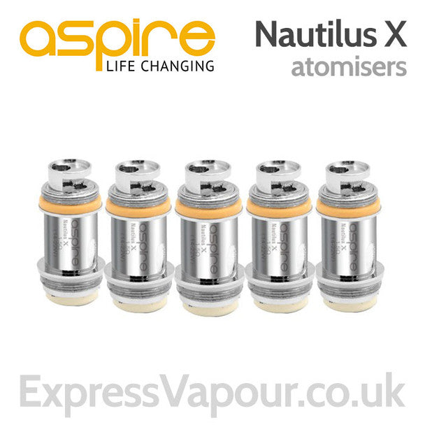 5 Pack - Aspire Nautilus X Atomisers