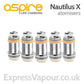 5 Pack - Aspire Nautilus X Atomisers