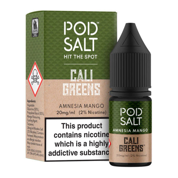 Amnesia Mango Nic Salt by Pod Salt & Cali Greens