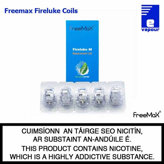 FreeMax Fireluke TNX2 Mesh 0.5ohm (5 Pack)