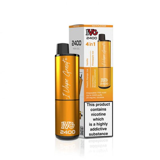 IVG 2400 Exotic Edition 4 In 1 20mg Disposable Vape