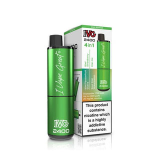IVG 2400 Kiwi Edition 4 In 1 20mg Disposable Vape
