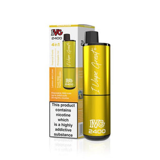 IVG 2400 Yellow Edition 4 In 1 20mg Disposable Vape