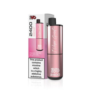 IVG 2400 Strawberry Mint Menthol Mojito 20mg Disposable Vape