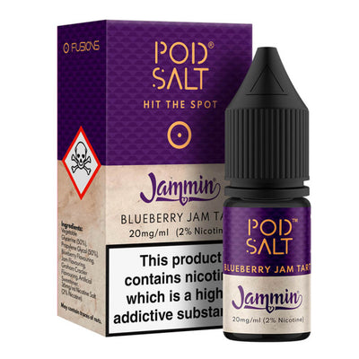 Blueberry Jam Tart Nic Salt by Pod Salt & Jammin