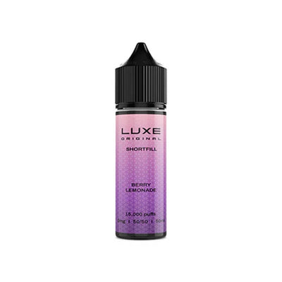 Luxe Original Shortfill Berry Lemonade 50ml