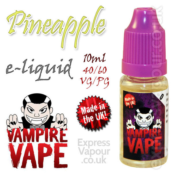 Pineapple - Vampire Vape 40% VG e-Liquid - 10ml