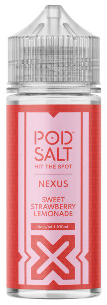 Sweet Strawberry Lemonade Shortfill by Pod Salt Nexus 100ml