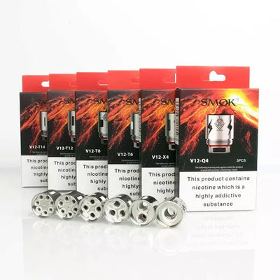 SMOK TFV12 Cloud Beast King Tank V12 Turbo Coils - Pack of 3x Coils