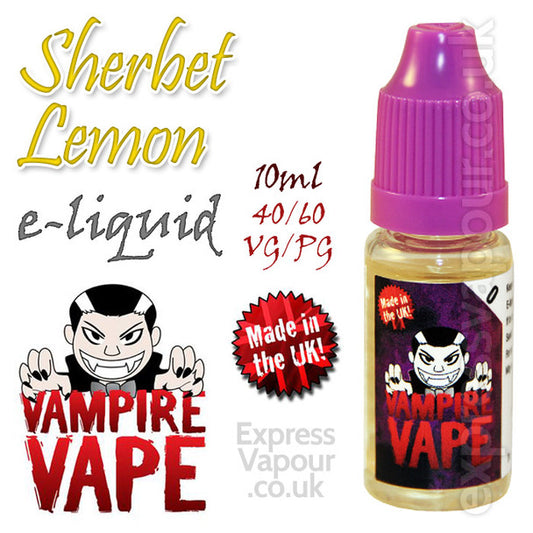 Sherbet Lemon - Vampire Vape 40% VG e-Liquid - 10ml