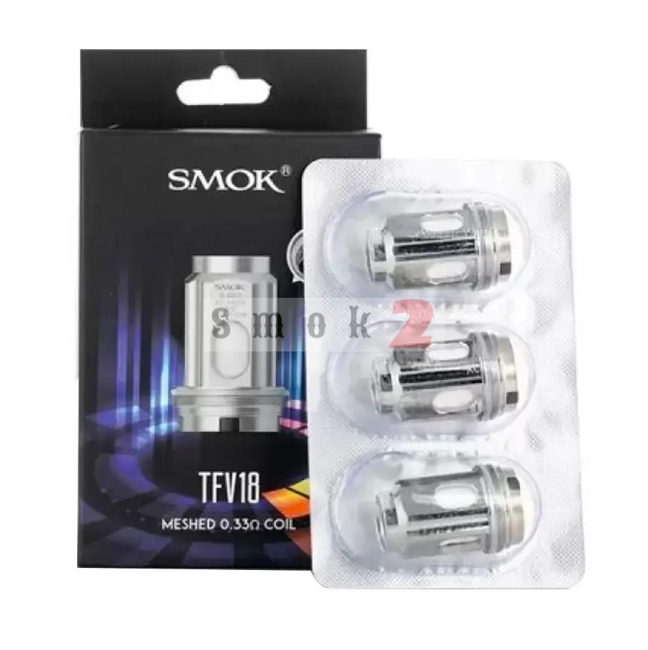 SMOK TFV18 Dual Mesh Coil 0.15ohm- 80w – 140w