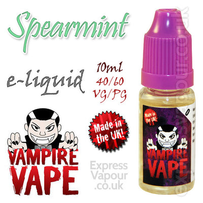 Spearmint - Vampire Vape 40% VG e-Liquid - 10ml