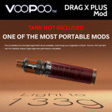 VooPoo Drag X PLUS 100w Mod (replaceable battery)