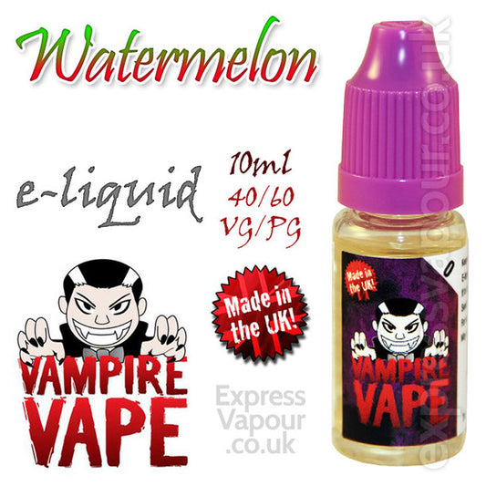 Watermelon - Vampire Vape 40% VG e-Liquid - 10ml