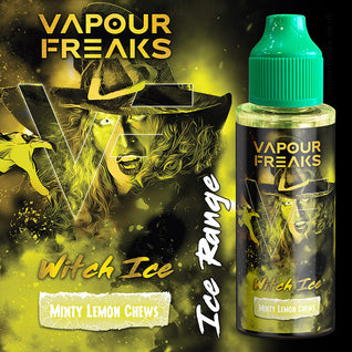 WITCH ON ICE - Vapour Freaks ZERO e-liquid - 70% VG - 100ml